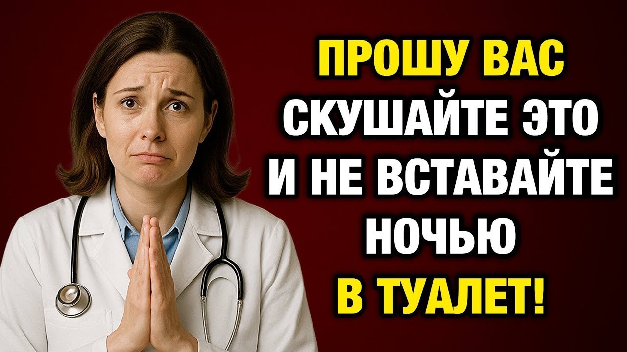 Съешьте это перед сном — и перестанете бегать в туалет по ночам! Советы врача для спокойного сна