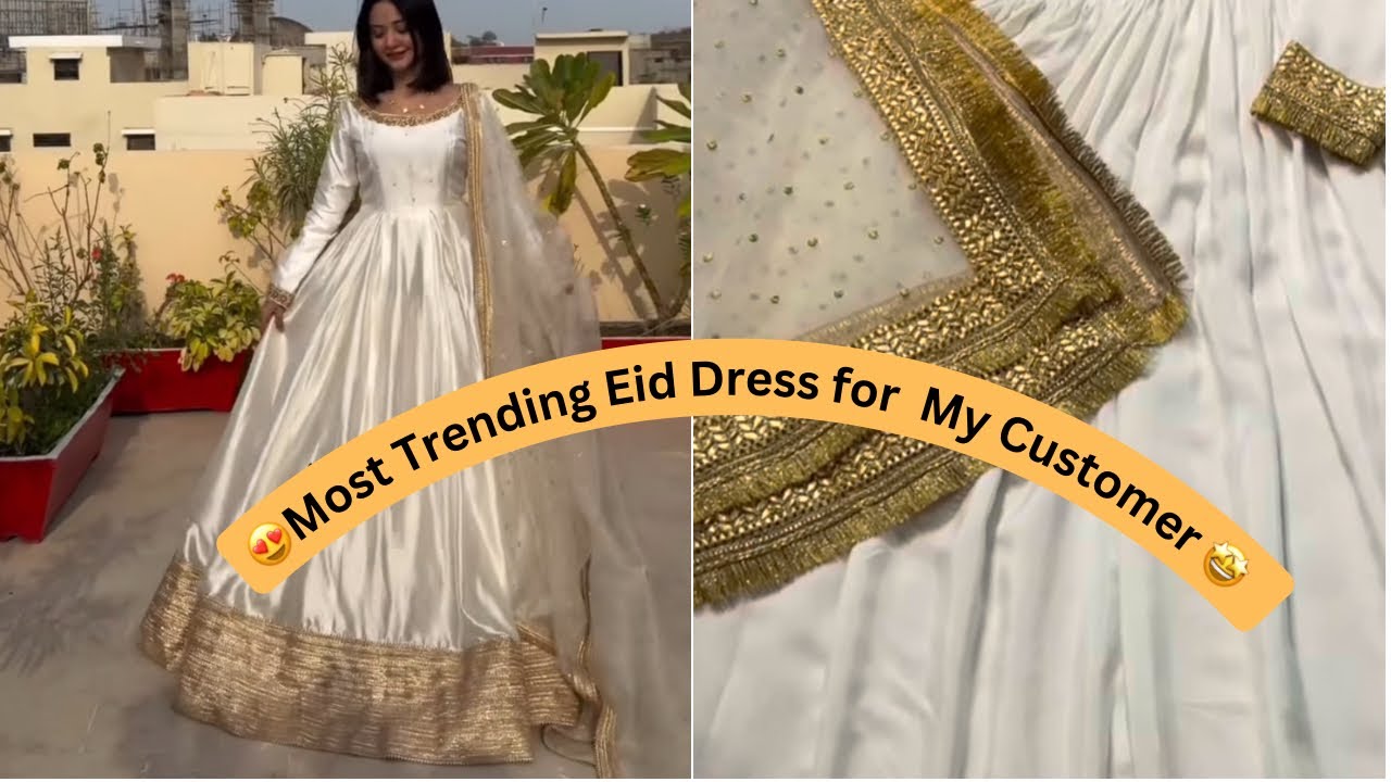 Viral Eid Outfit I Made for My Customer 