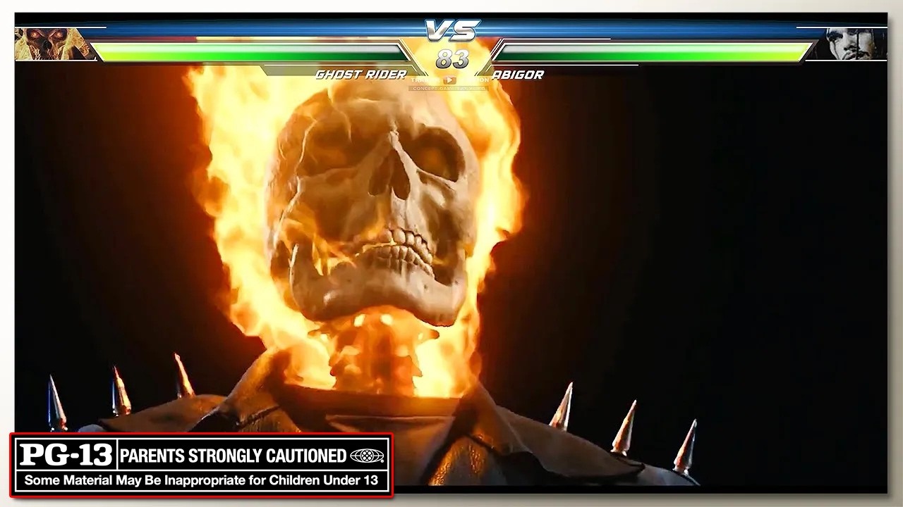 Ghost Rider vs Abigor with Healthbars