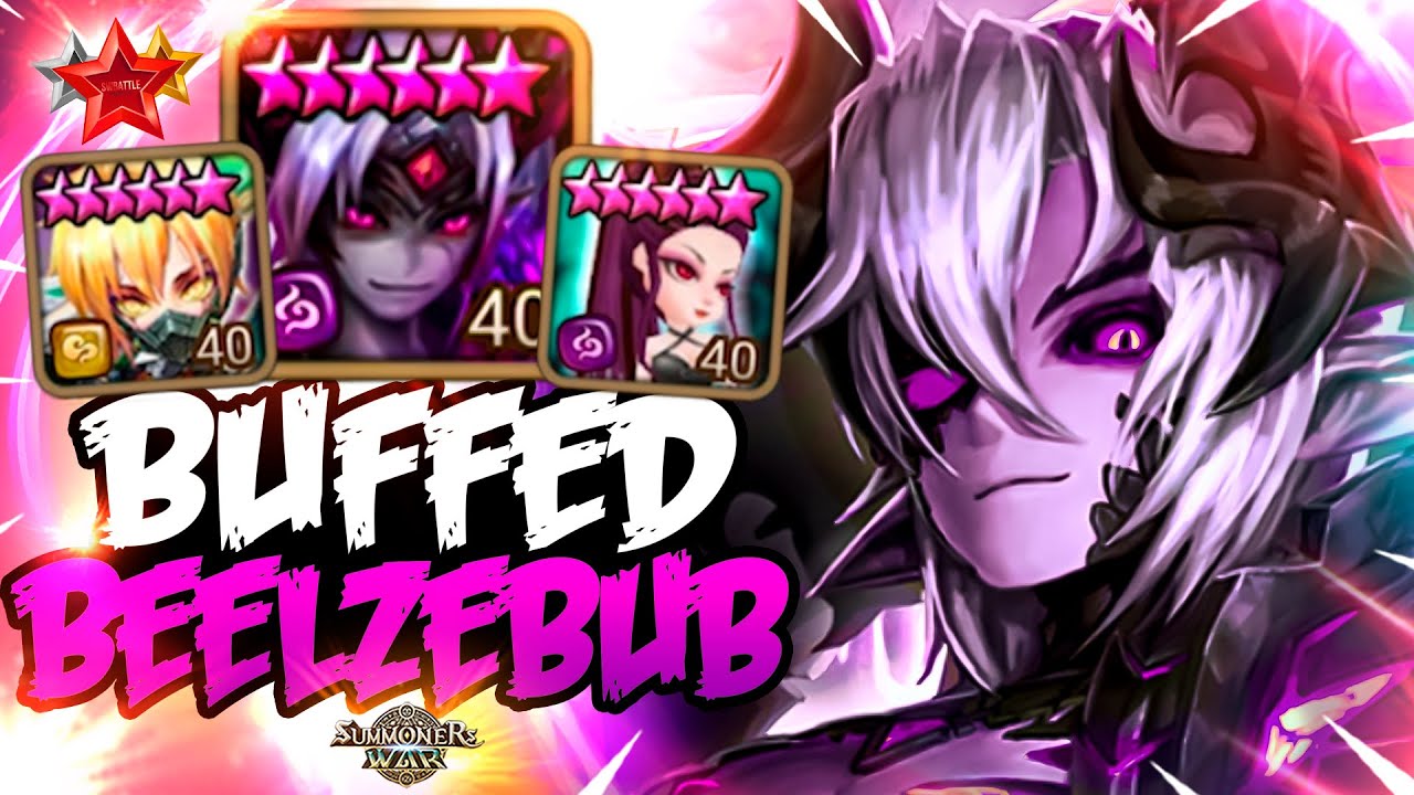 Усиленный ВЕЛЬЗЕВУБ + БЕГ в ОДНОЙ КОМАНДЕ - Summoners War