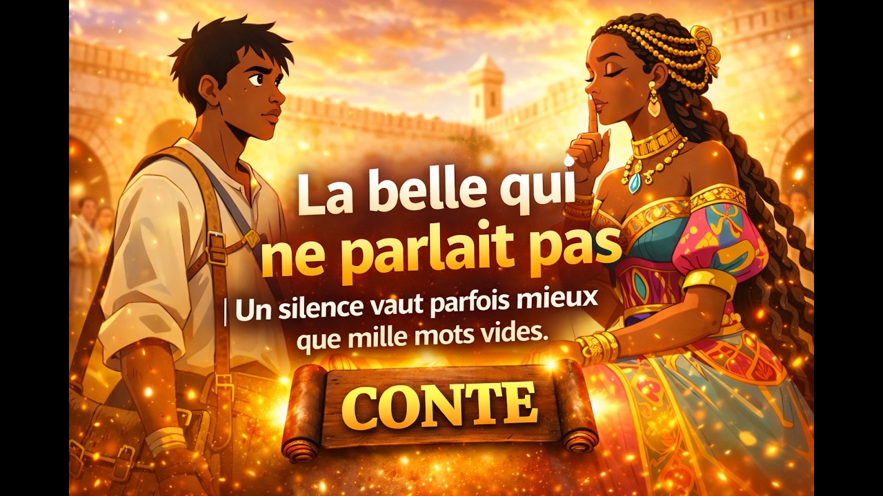 ✨LA BELLE  QUI NE PARLAIT PAS | Conte africain complet🌺