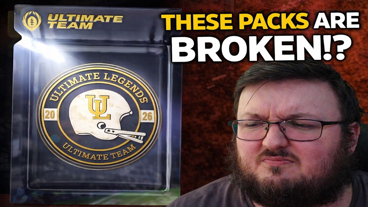 Я думаю, что наборы Ultimate Team сломаны.......................| Madden 26 Ultimate Team