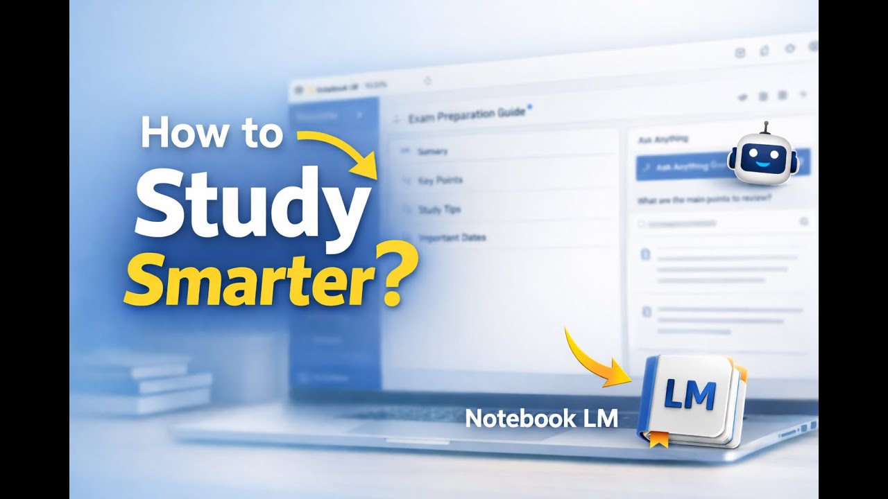 كيف تستخدم Notebook LM بذكاء للدراسة بفعالية 📚✨