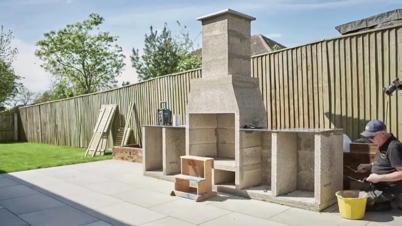 The Kingham - Volcanic Pumice Outdoor Kitchen