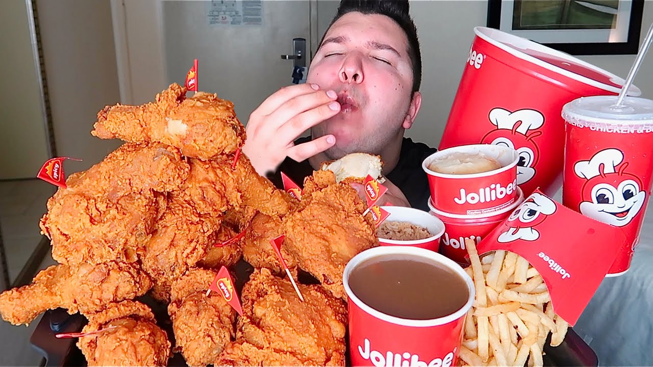 Jollibee • The World's Best Fried Chicken • MUKBANG