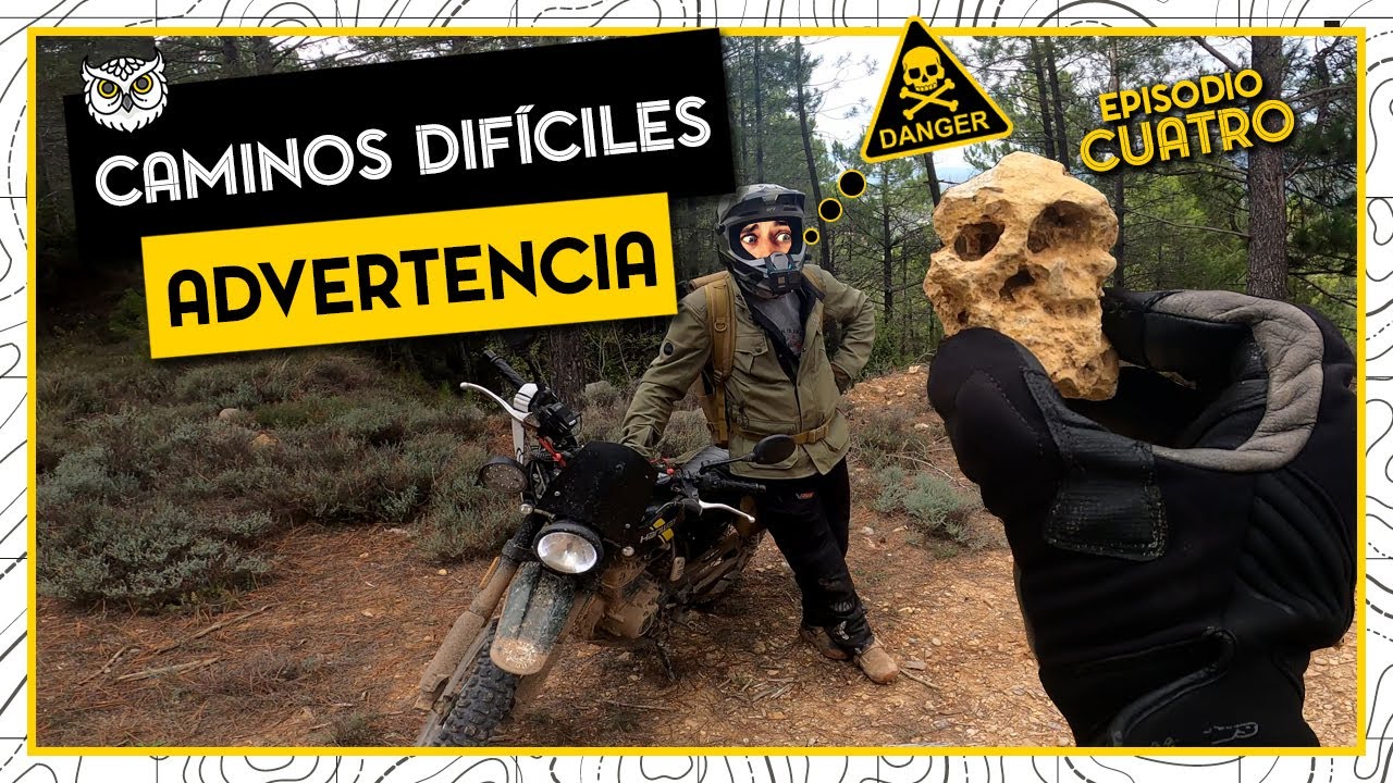 Ruta off road con zonas de ENDURO en MOTO 125 Scrambler