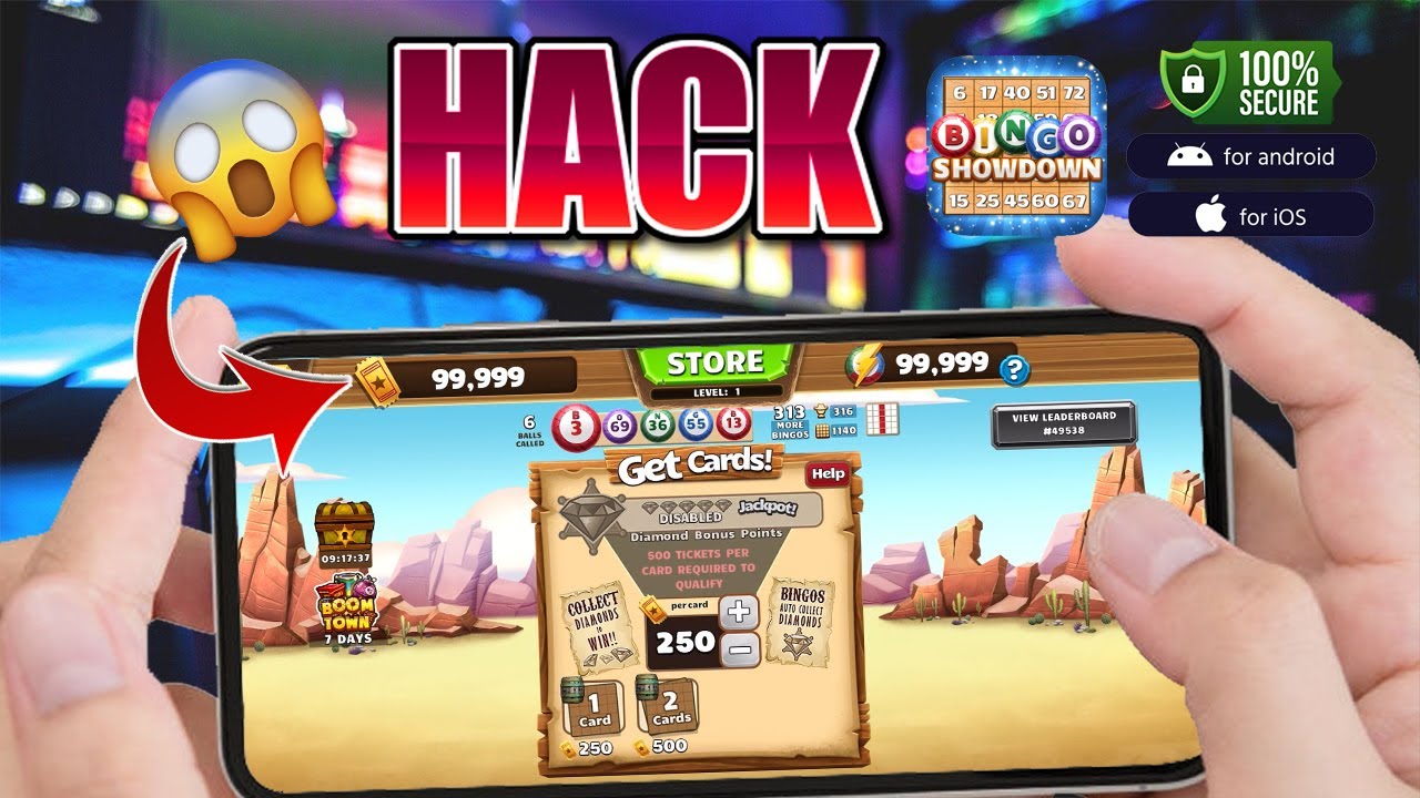 Bingo Showdown Hack - Get Unlimited Free Tickets &  Powerups Android & iOS
