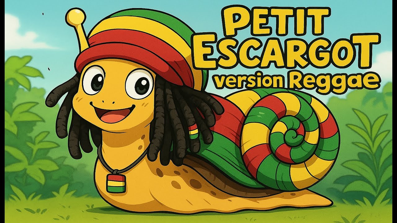 🥁 Petit escargot version Reggae 🌿🐌 Comptine Enfant | 