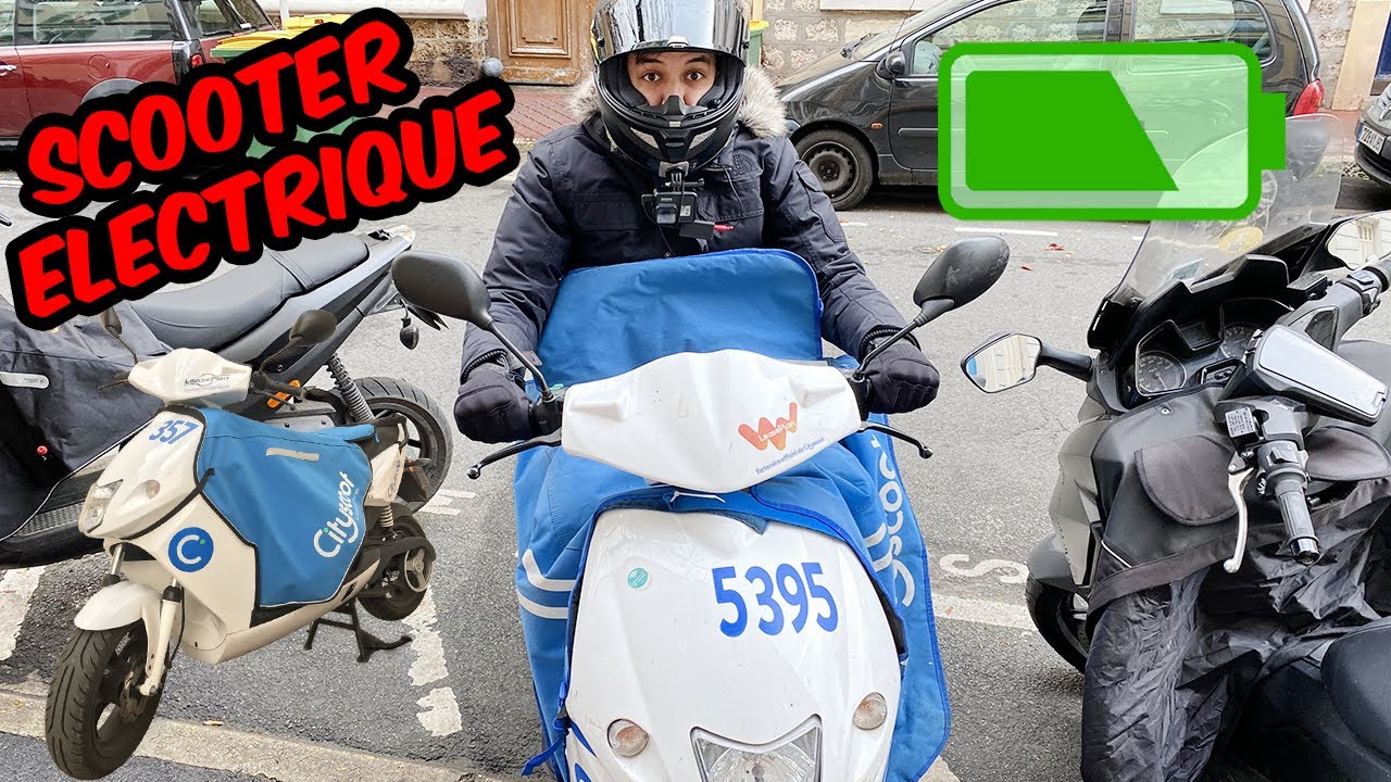 J'ESSAYE UN SCOOTER ÉLECTRIQUE POUR MA PRÈMIERE FOIS !