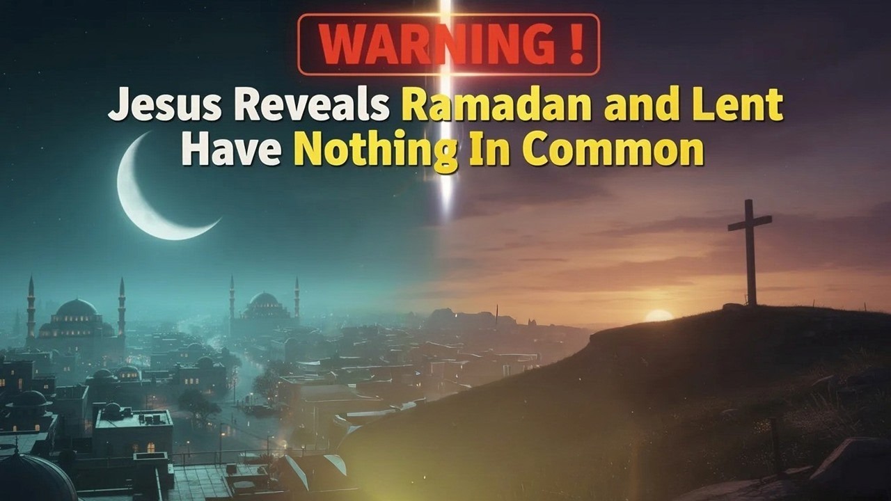 WARNING ! Jesus Reveals Ramadan and Lent Have Nothing In Common