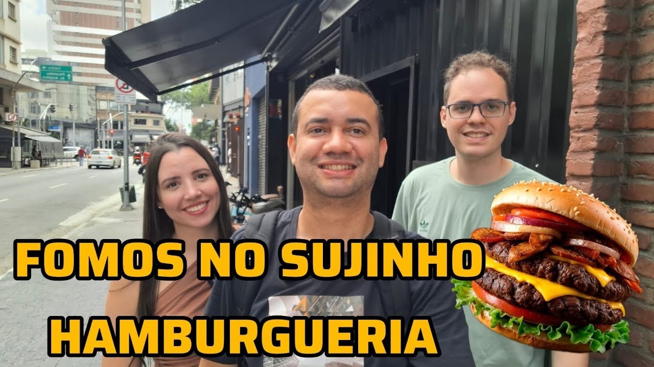 SUJINHO HAMBURGUERIA SERÁ QUE É SUJO MESMO?