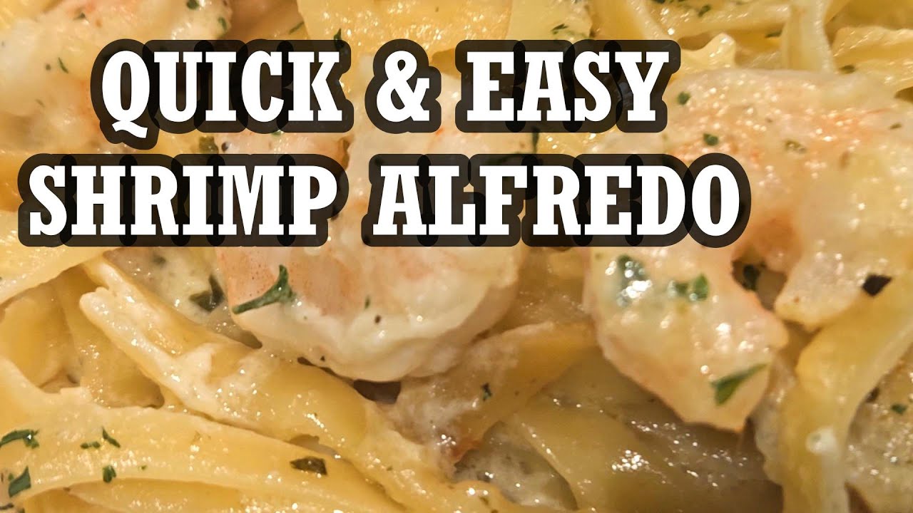Ninja Speedi Creamy Shrimp Fettuccine Alfredo Pesto - Quick and EASY!