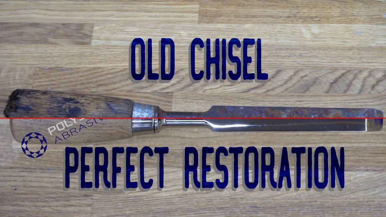 Perfect chisel restoration / идеальное восстановление советской стамески