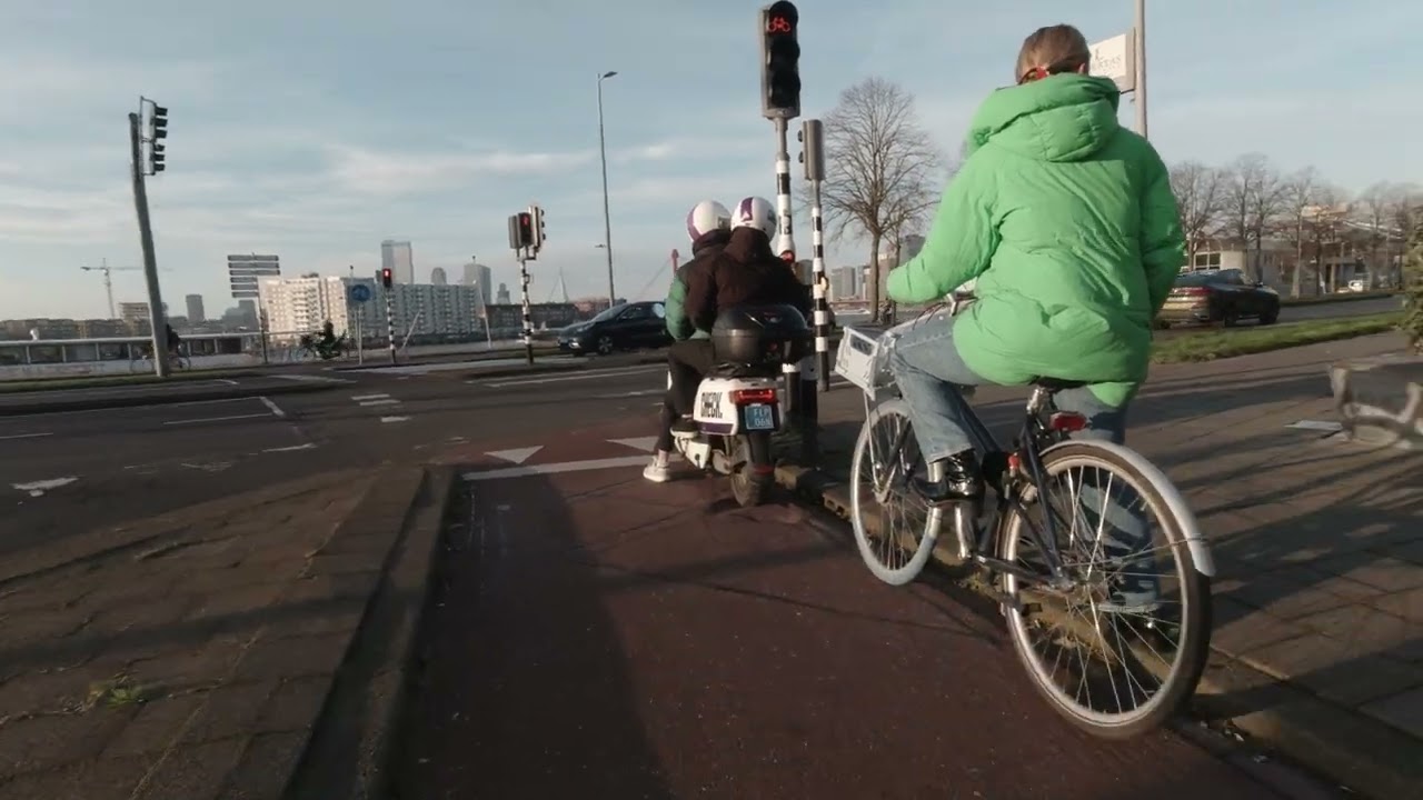 Rondje Rotterdam op de fiets