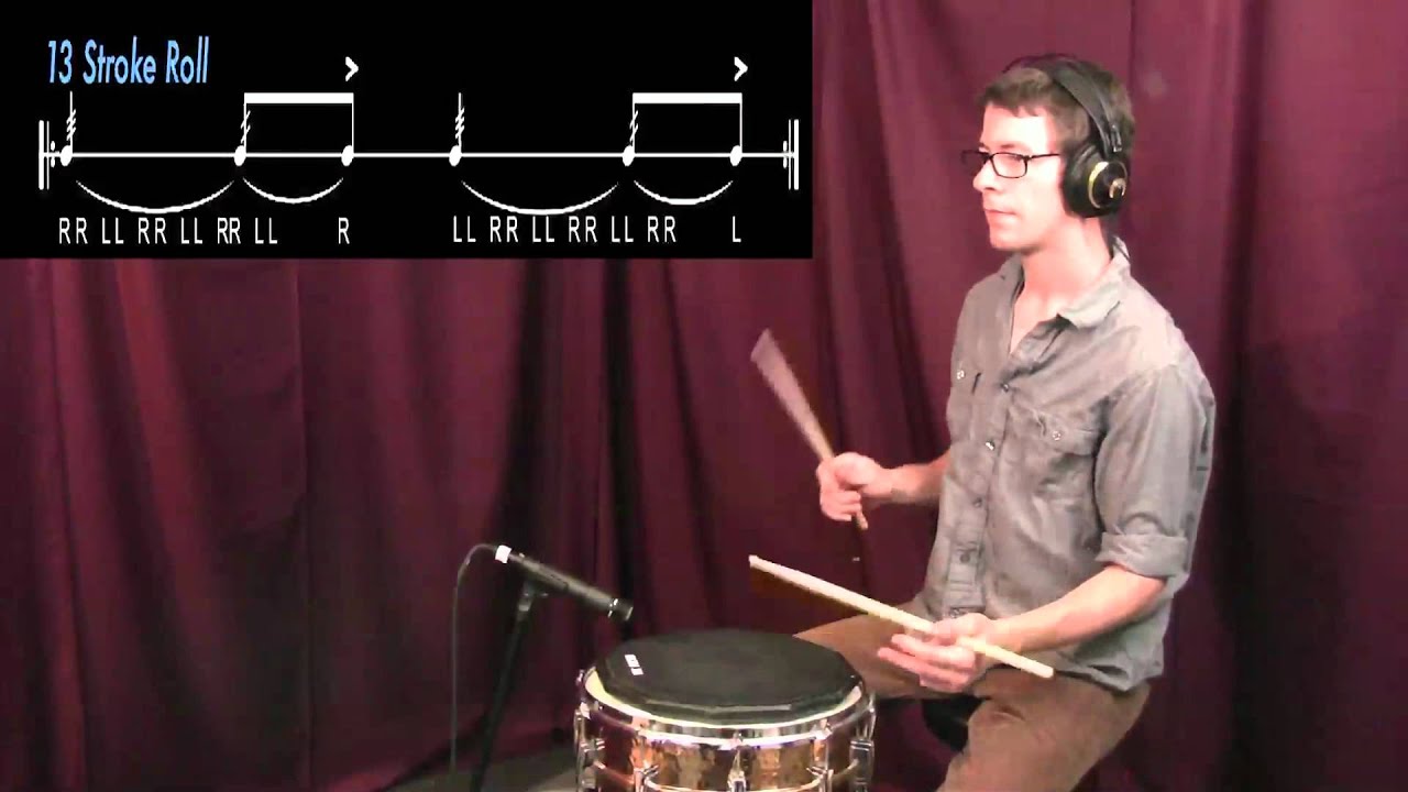 Ten Stroke Roll, Eleven Stroke Roll, Thirteen Stroke Roll, Fifteen Stroke Roll, 17 Stroke Roll