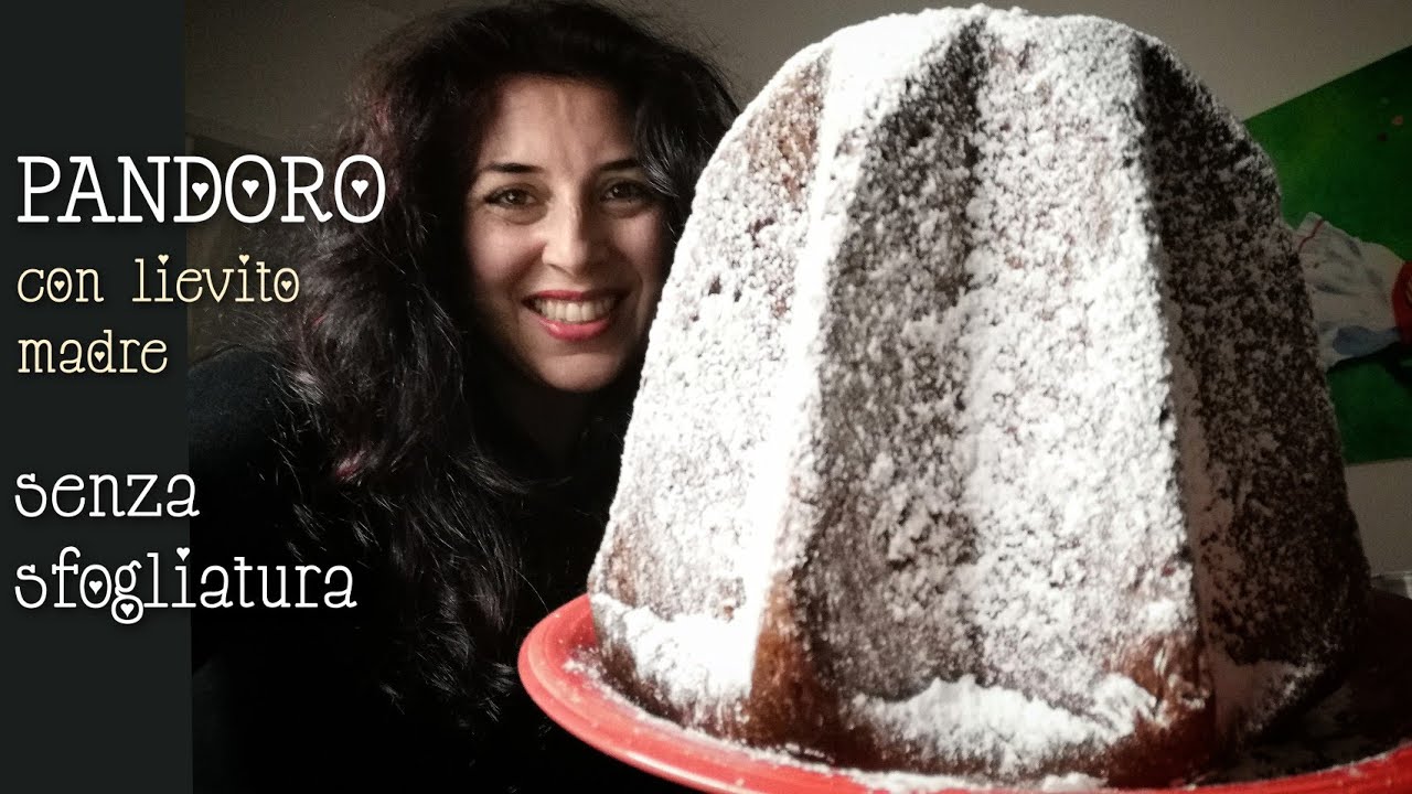 PANDORO PIGNATARO con lievito madre, senza sfogliatura