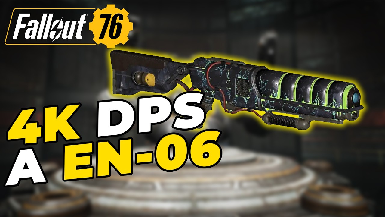 FALLOUT 76 | BUILD HEAVY GUNNER | 4K DPS A BOSSES