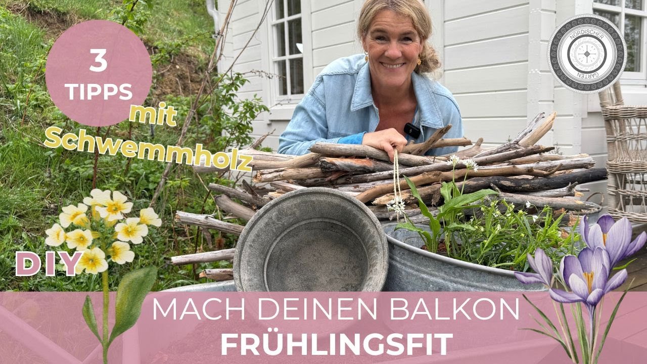 DIY - Balkon Töpfe UPGRADEN - mach deine BALKON und TERRASSENTÖPFE zum HINGUCKER