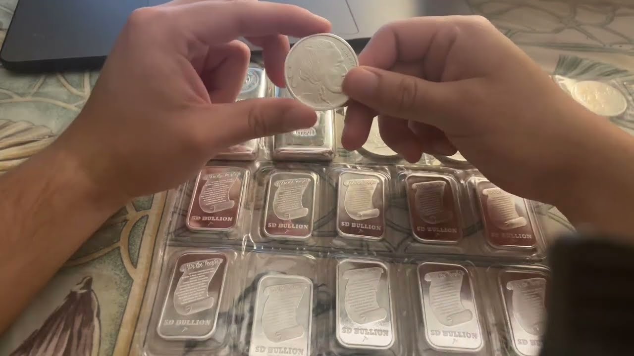 SD Bullion unboxing over $1000 silver order!!