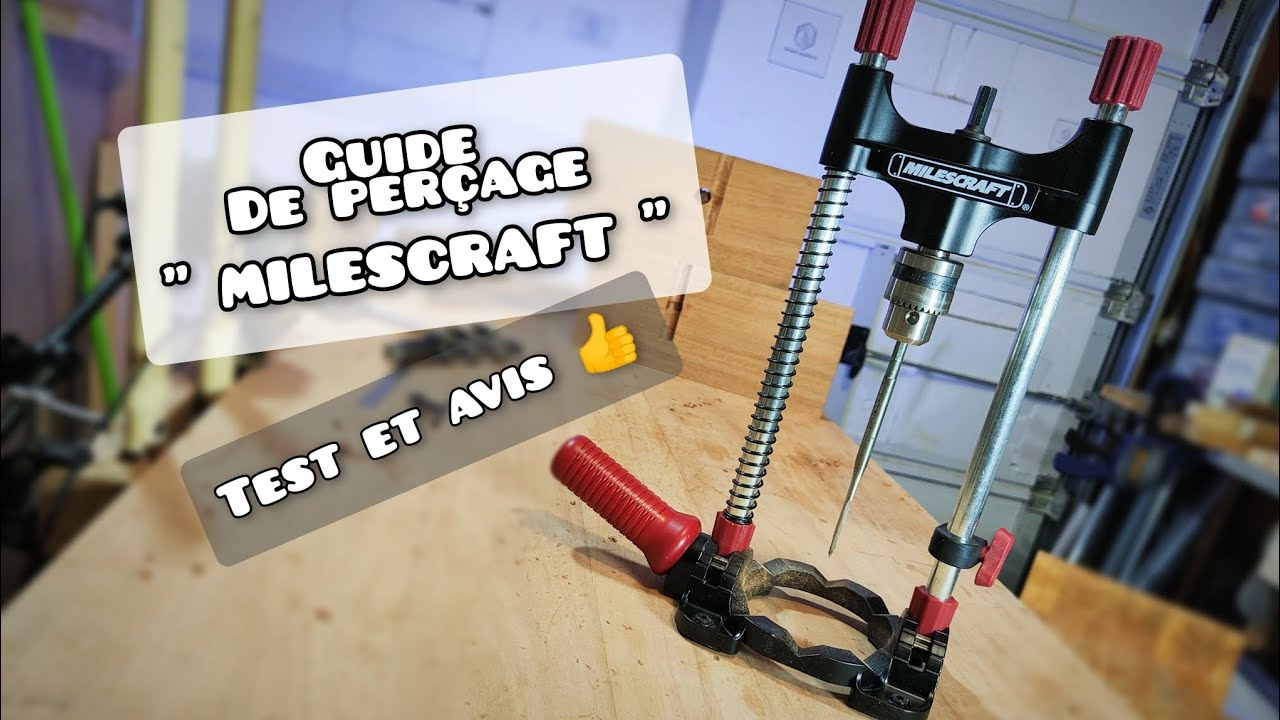 guide de perçage " MILESCRAFT " 👍💪 ( test et avis après déballage )