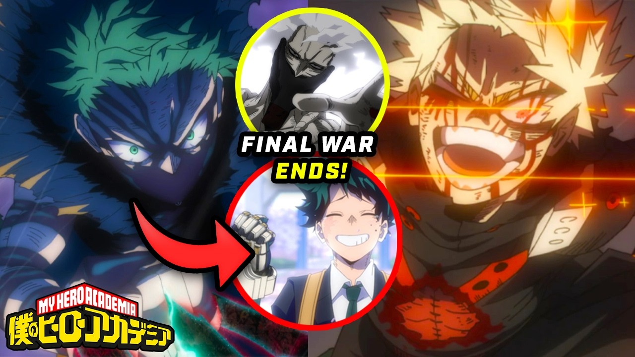 The Final War Ends! | My Hero Academia Final Season (S8) Breakdown & Epilogue