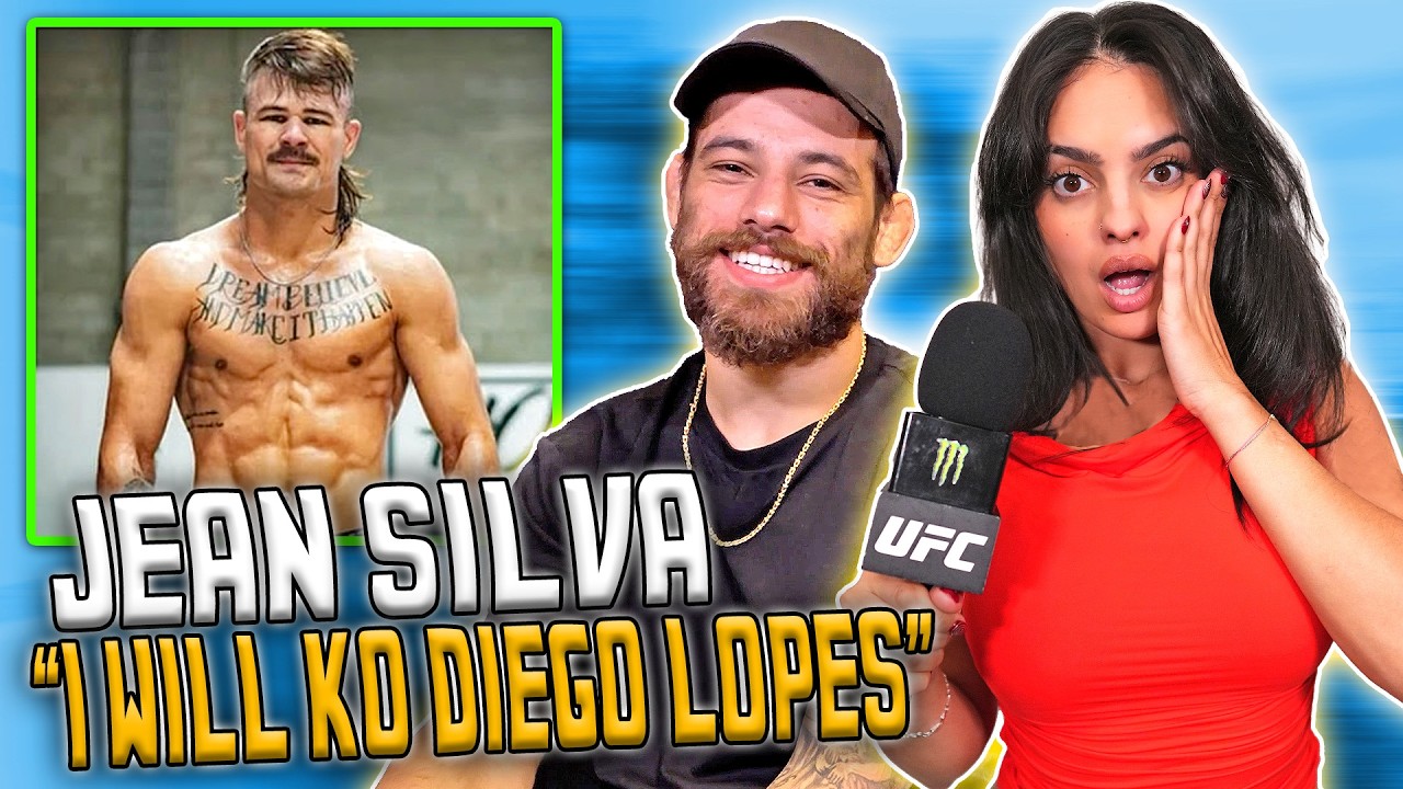 The reason Jean Silva doesn’t like Diego Lopes & predicts how he will knock him out at Noche UFC