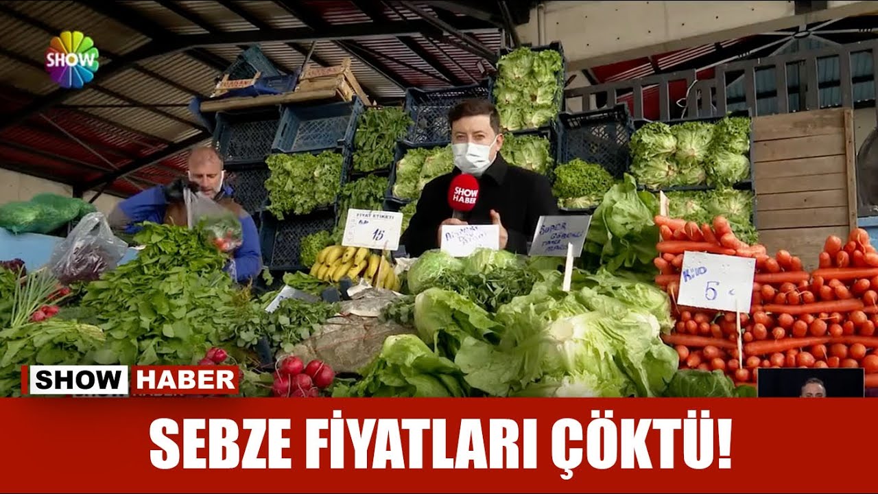 Sebze fiyatları çöktü!
