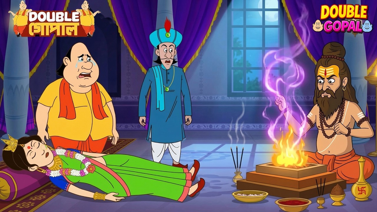 ডাবল গোপাল রাজকন্যার উপর এক জাদুমন্ত্র চালায়! | Gopal Bhar | গোপালভাঁড় | New Episode 2026