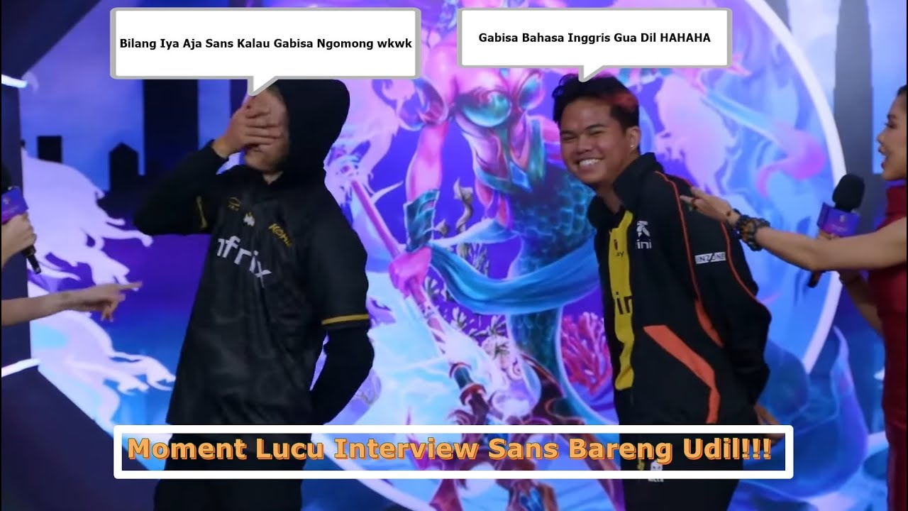 Full Interview Udil Ketemu Mantan Teamnya ONIC!!! Sanz Belike Gabisa Bahasa Inggris Gua Dil WKWKWK