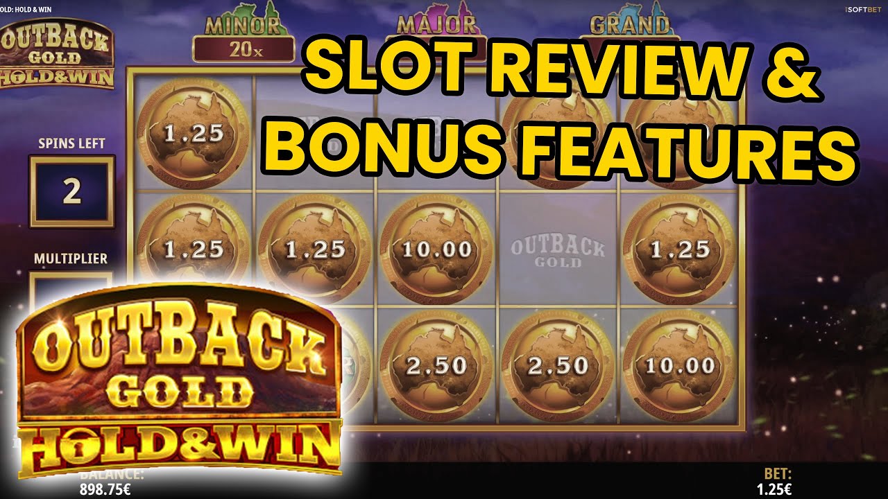 Outback Gold: Hold and Win Slot Review, Bonus Features & More!