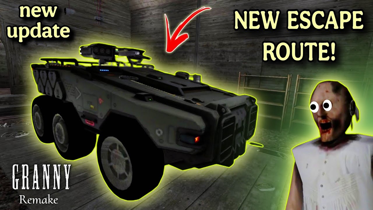 Granny v1.9 – New ARMOURED CAR Escape! 💀 | Ultimate Remake Update!