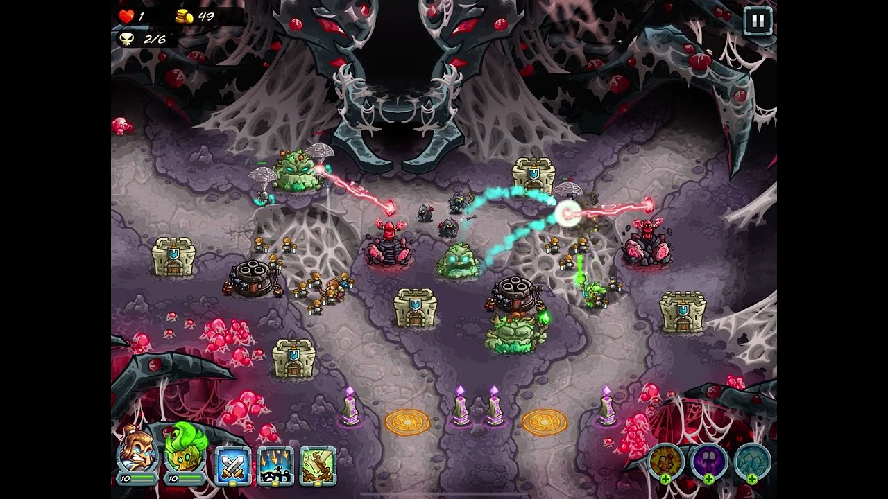 Kingdom Rush 5 - Alliance 🕸️ 30. The Forgotten Throne \ Heroic Challenge Impossible 100% Guide