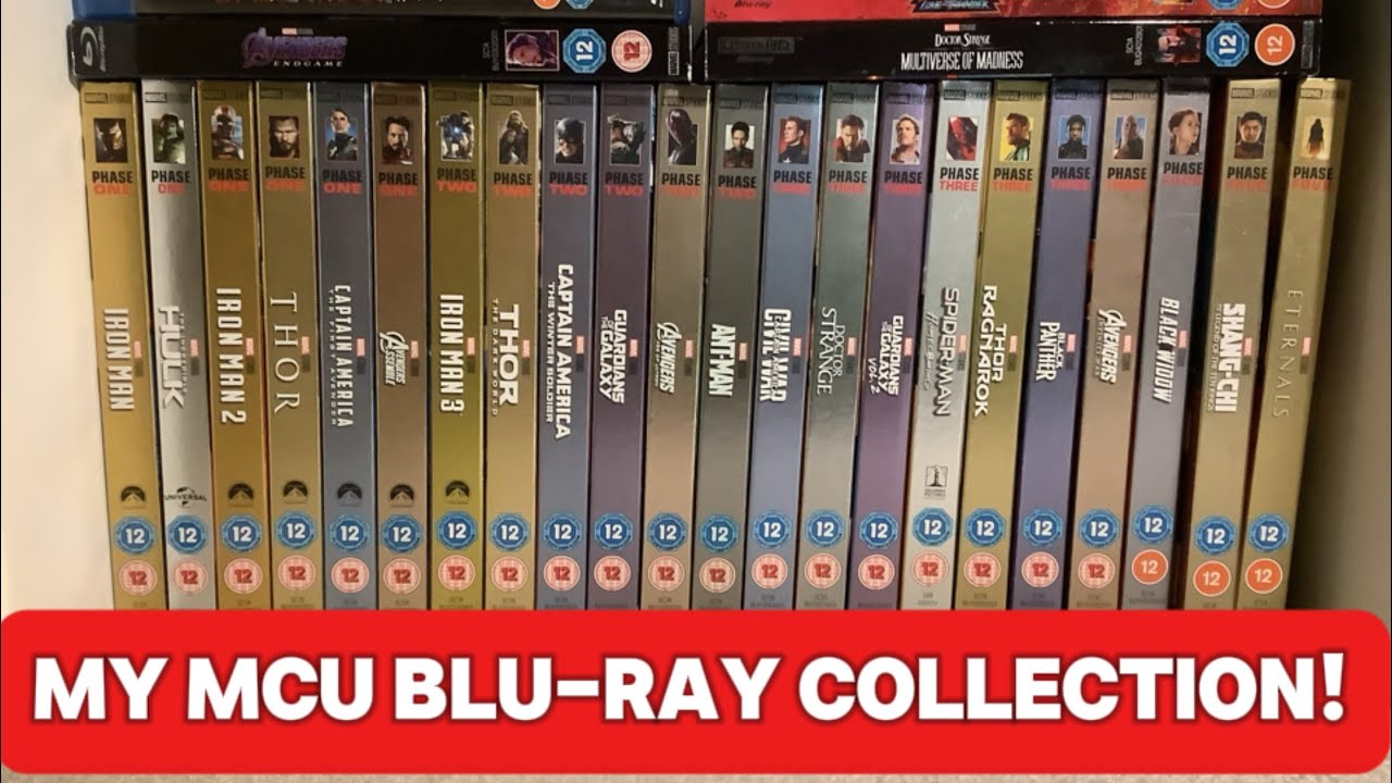 My MCU Blu-ray Collection (So far)
