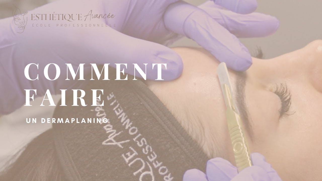 Le Dermaplaning : La Technique Secrète des Pros Dévoilée par l'École d'Esthétique Avancée! 😱💫