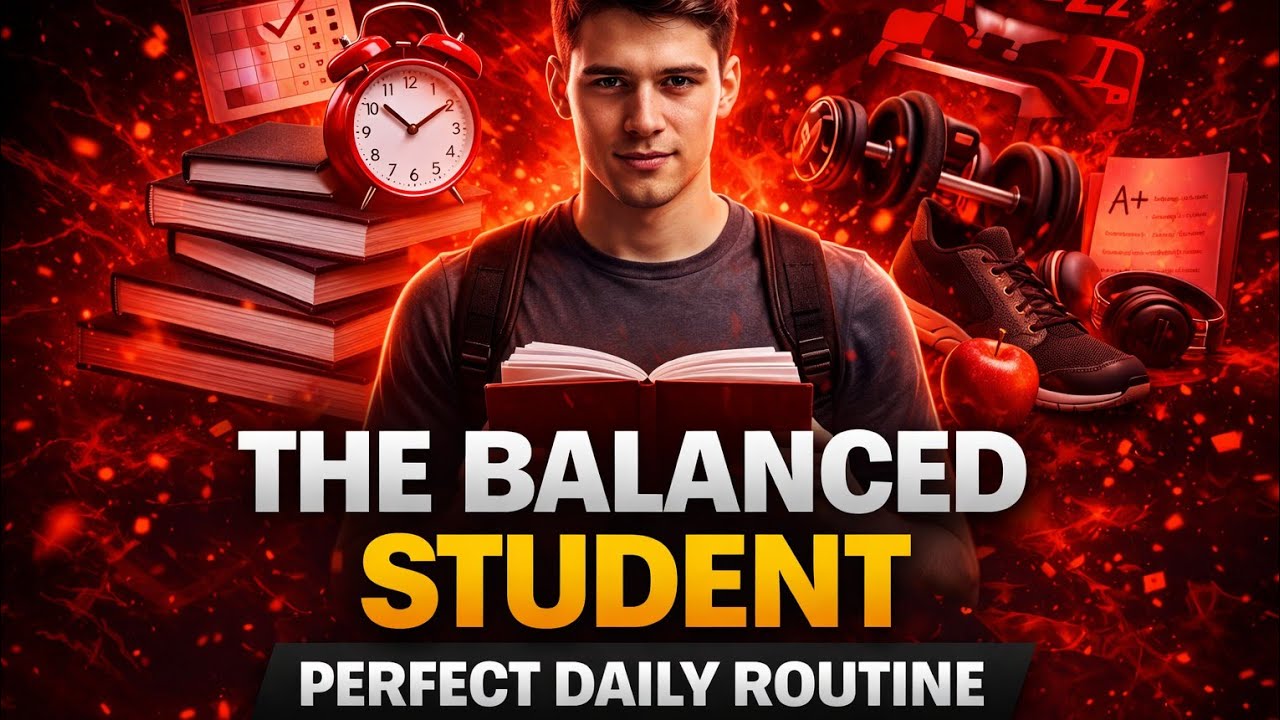 The Balanced Student: Perfect Daily Routine For a Student 