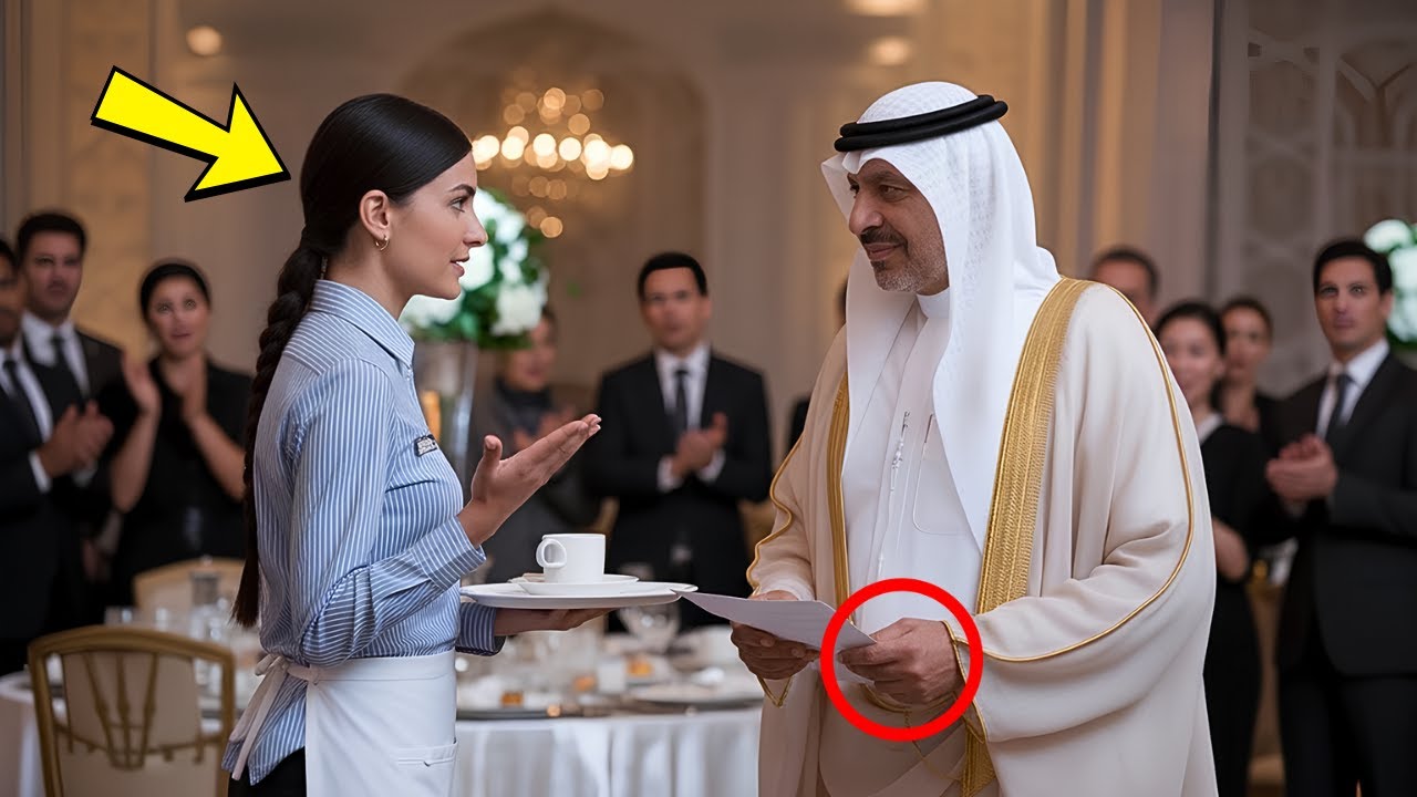 Milliardär Scheich testet 40 Arabisch-Experten – nur eine Kellnerin antwortet und schockiert alle...