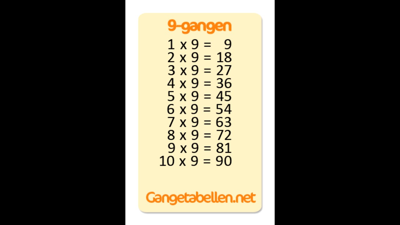 9-gangen