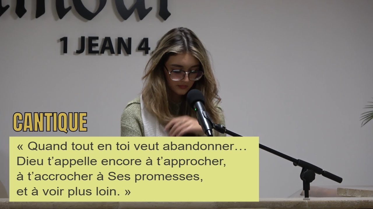 Quand tout veut s’arrêter, Dieu m’appelle à voir plus loin