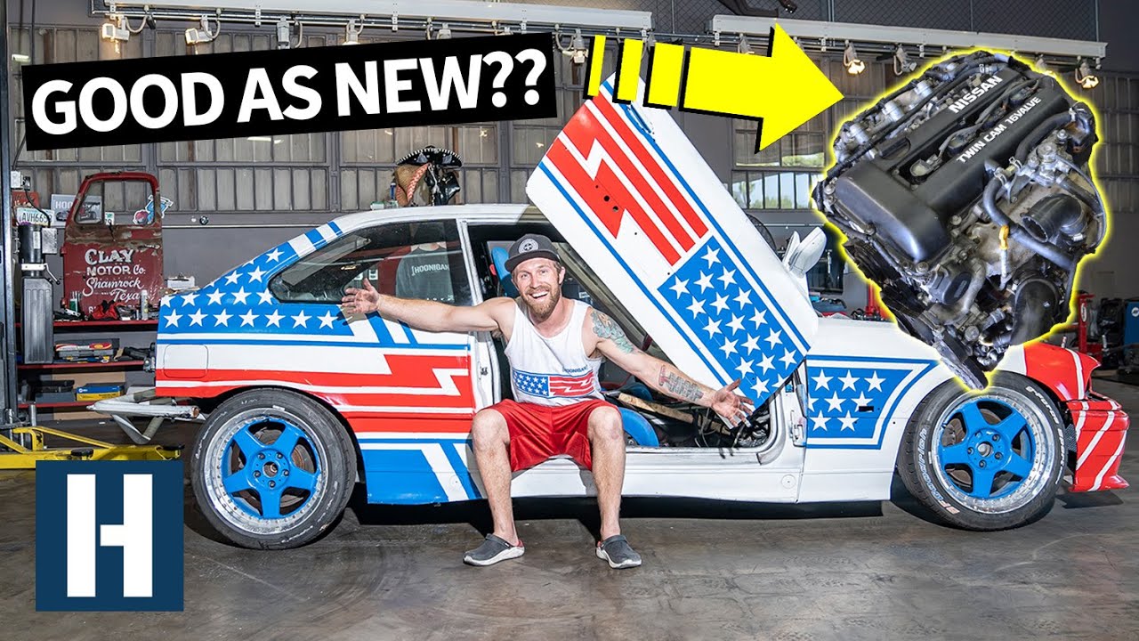 $350 Sh#tcar's New Powerplant: Nissan SR20 Engine Teardown and Rebuild