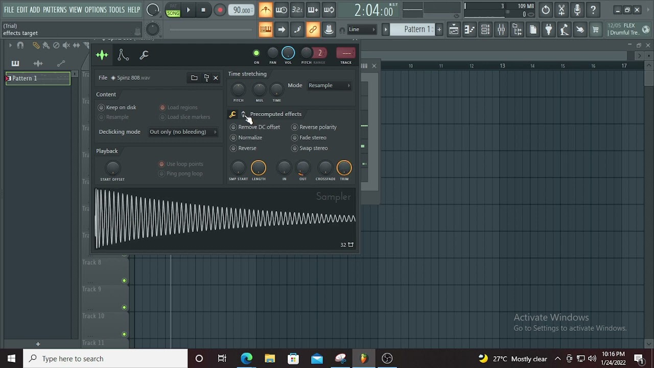 how to make Spinz 808 SLAP*