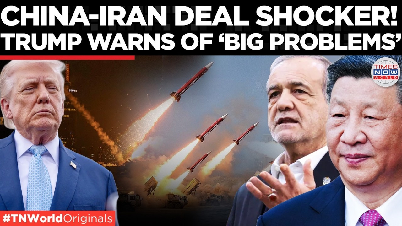 TRUMP THREATENS CHINA! Iran Arms Deal Reports Spooks US, Tensions Spike As Talks Fail | US-Iran War