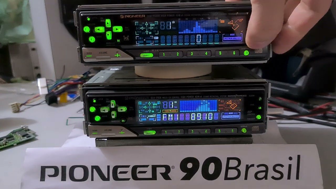 Diferenças entre #pioneer DEH-P835R e DEH-P836 - 835 e 836