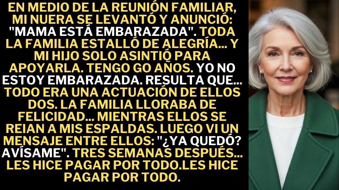 Mi nuera me humilló delante de todos… pero esa noche aprendieron una lección que jamás podrán
