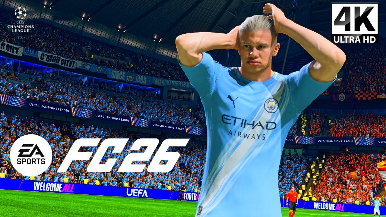 EA FC 26 - Manchester City vs Galatasaray - UEFA Ligue des Champions 2026 | 4K