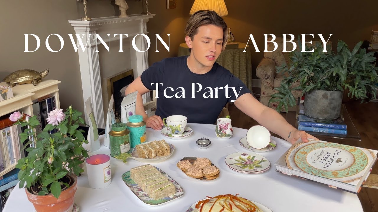 A Downton Abbey Tea Party - plus an update about my Garden, and a new product reveal!