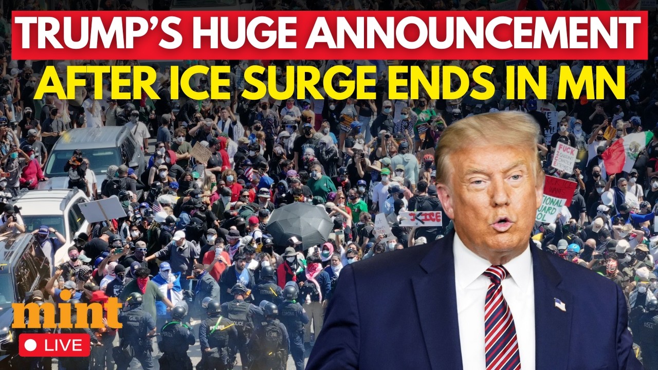 LIVE: Trump Makes Major Announcement After ICE Surge Wraps Up in Minnesota | Trump Speech LIVE