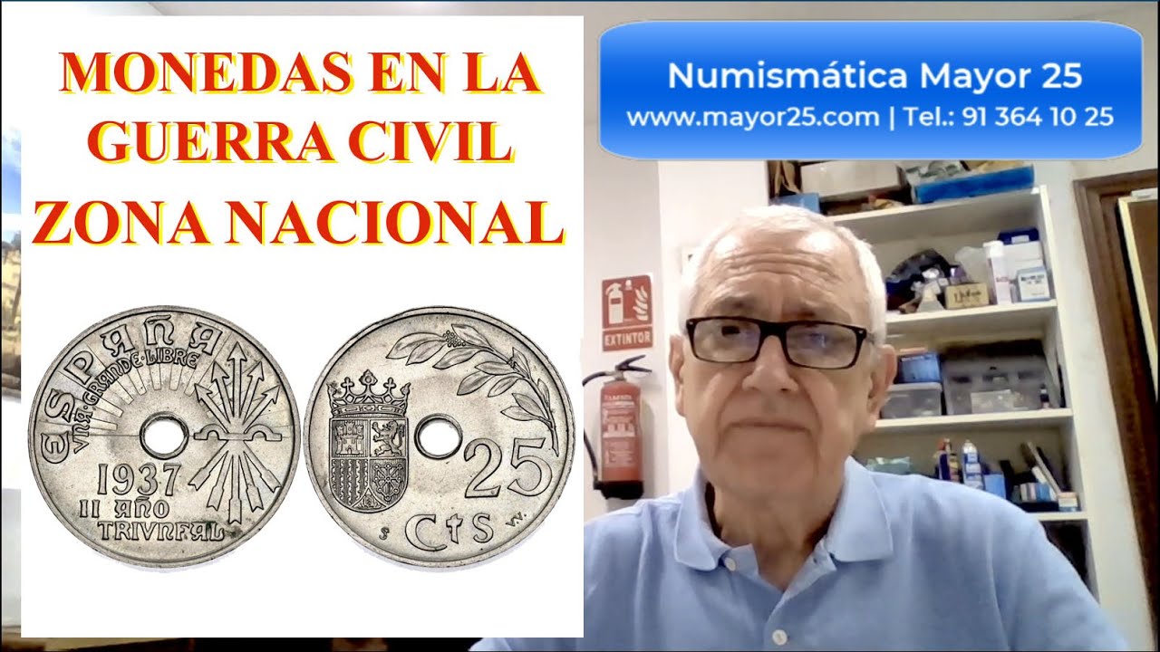 MONEDAS DE GUERRA CIVIL, ZONA NACIONAL