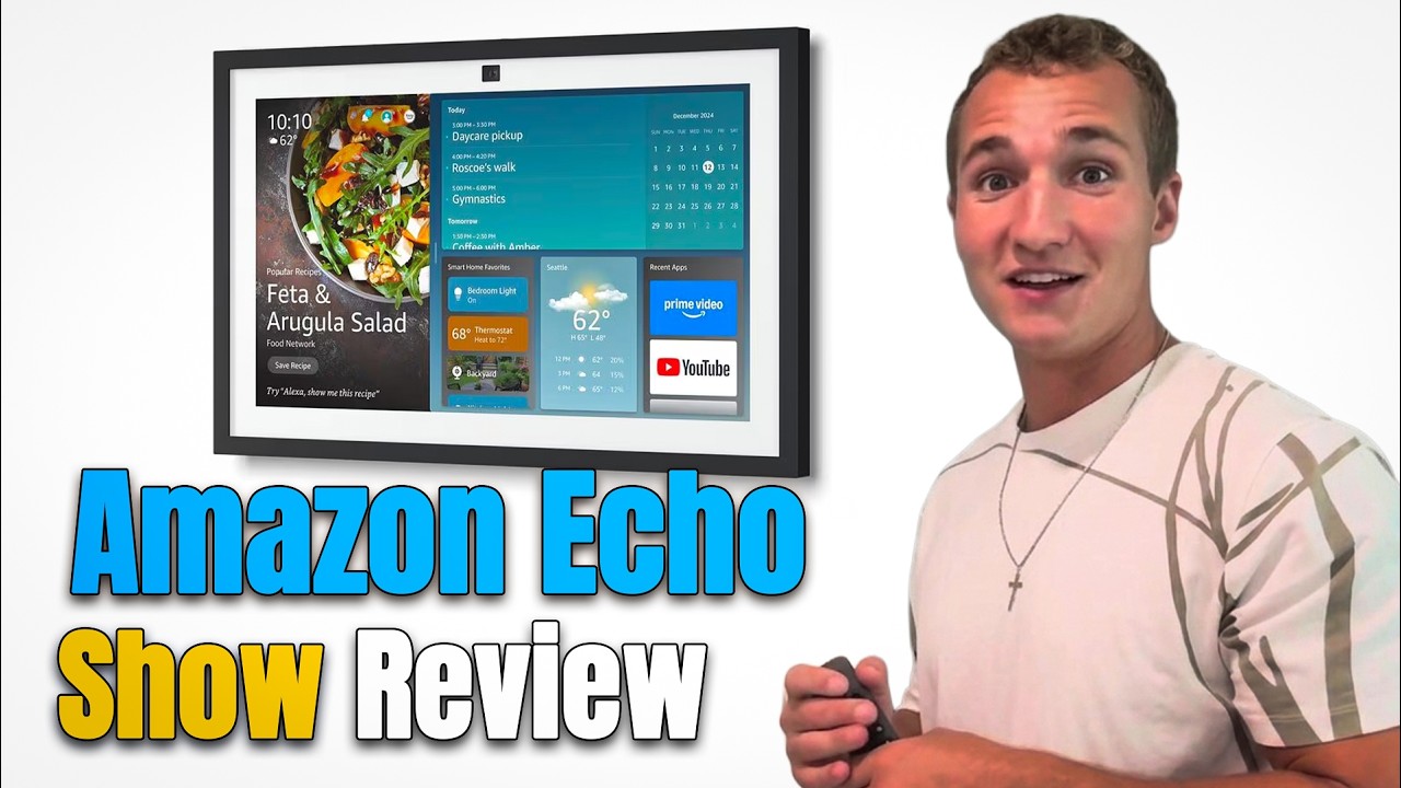 Amazon Echo Show 15 Smart Kitchen TV (Overview & Features + What We Like About It) 