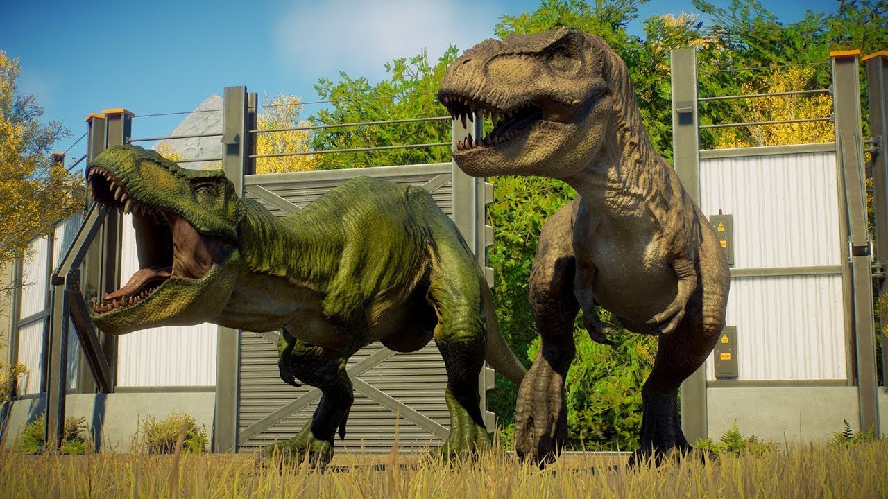 RELEASE ALL 110 LAND AND MARINE DINOSAURS SPECIES IN WASHINGTON STATE - Jurassic World Evolution 2