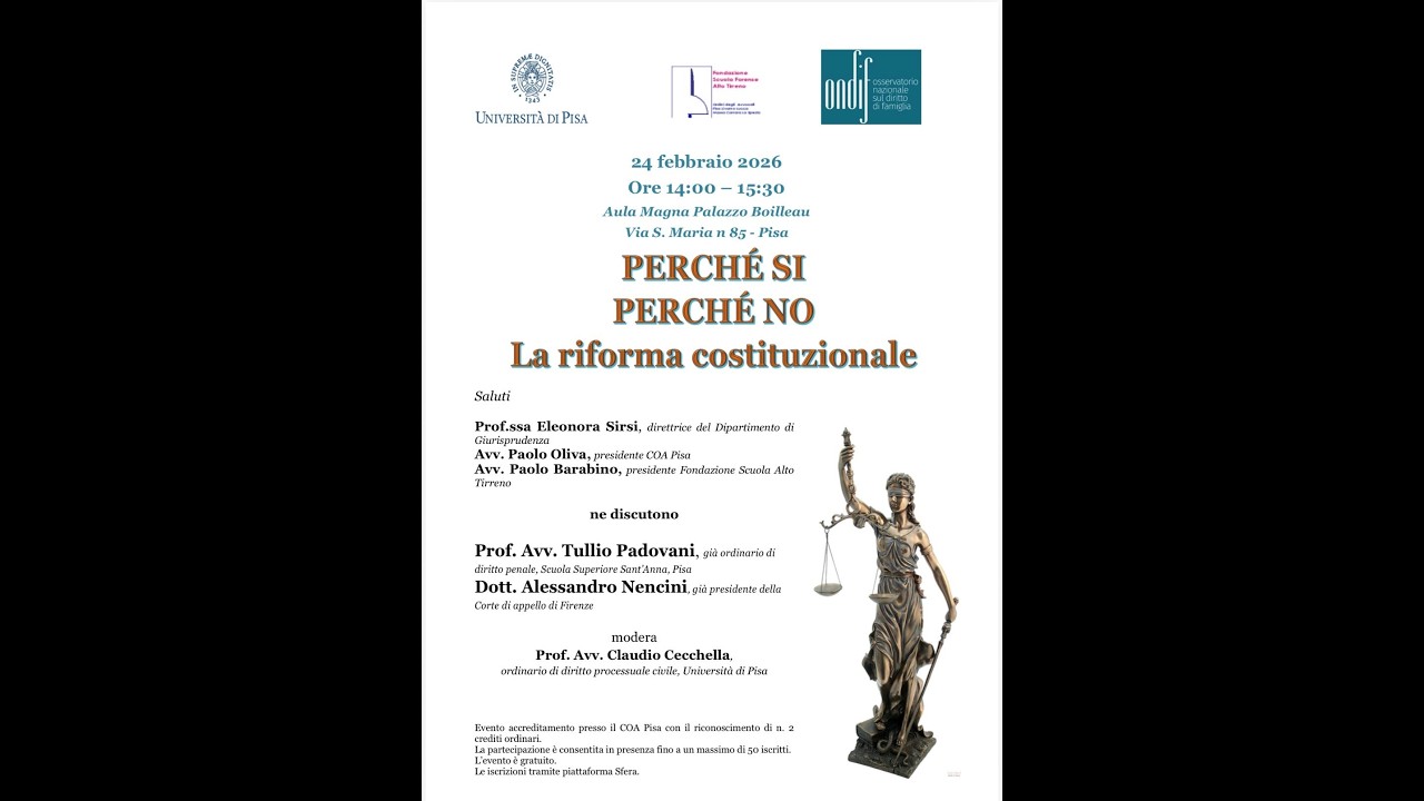 Perché sì, perché no. La riforma costituzionale